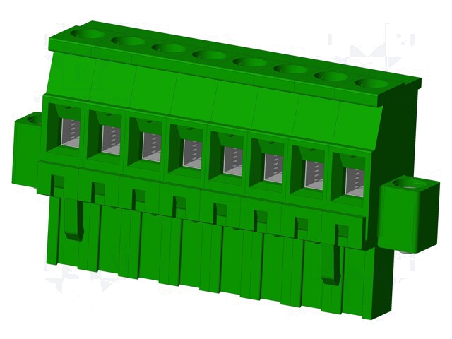 Connector: ontkoppelbare terminal strip; stekker; vrouwelijk Connector: ontkoppelbare terminal strip; stekker; vrouwelijk